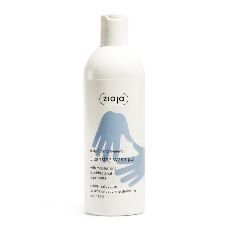 Ziaja Cleansing Wash Gel With Moisturizing And Antibacterial Ingredient (400 Ml) - Image 3