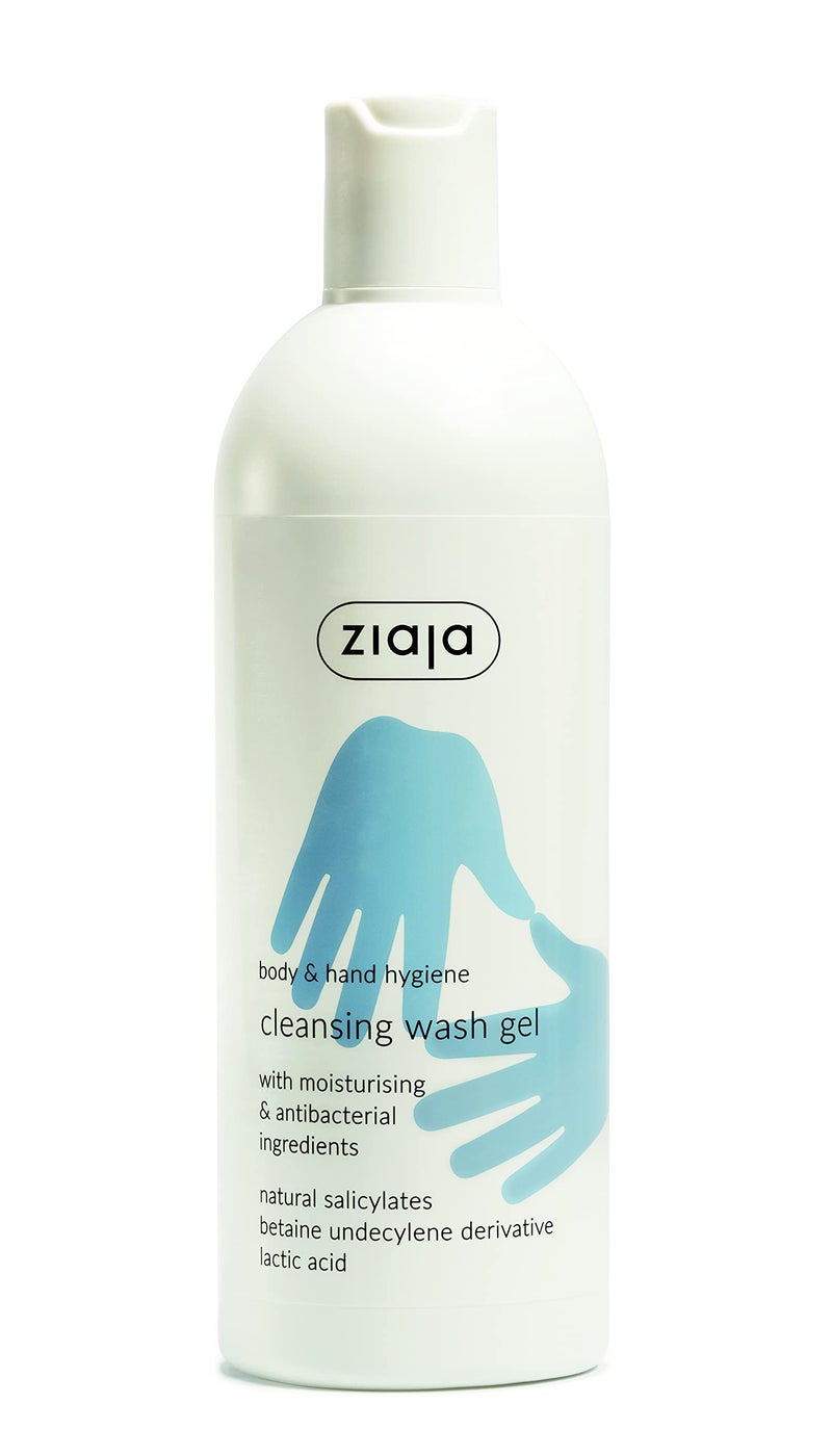 Ziaja Cleansing Wash Gel With Moisturizing And Antibacterial Ingredient (400 Ml) - Image 4