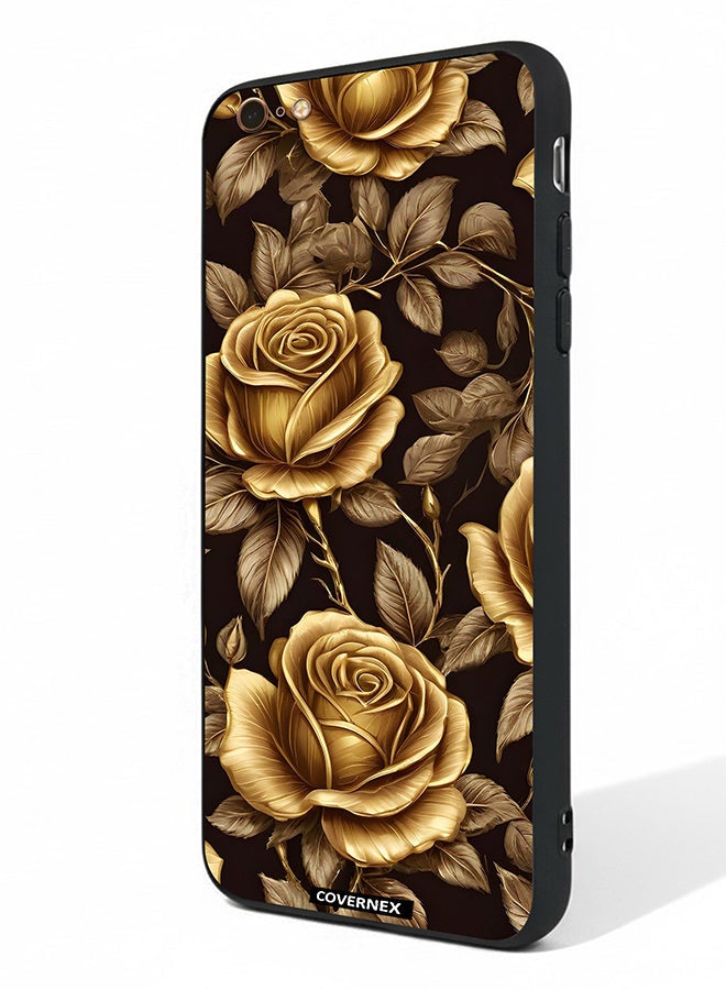 Covernex Apple iPhone 6s Plus Protective Case Cover Printed Featuring Royal Rose - Image 1