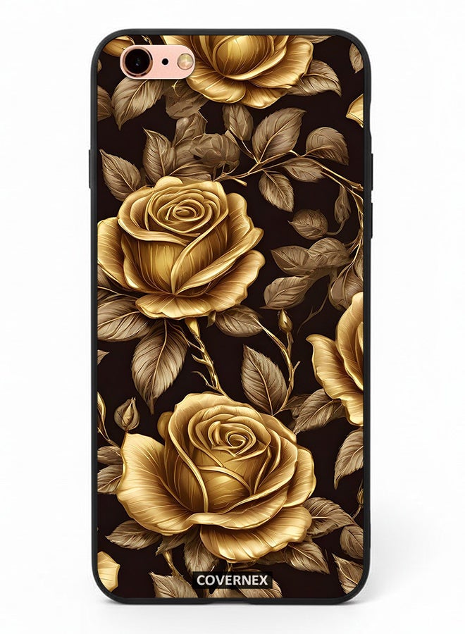 Covernex Apple iPhone 6s Plus Protective Case Cover Printed Featuring Royal Rose - Image 2