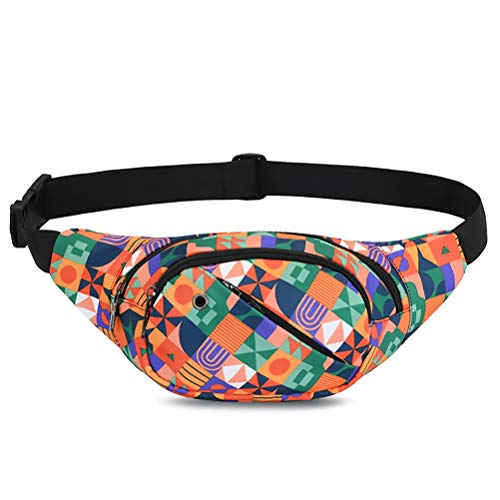 GUSTAVE® Ultra-Light Waist Bag With Adjustable Strap, Waterproof Nylon Large Capacity Fanny Pack for Men & Women - Ideal for Travel, Hiking, Sports & Daily Use - Image 1