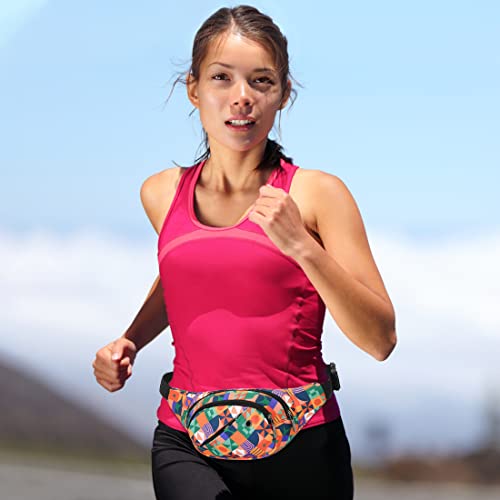 GUSTAVE® Ultra-Light Waist Bag With Adjustable Strap, Waterproof Nylon Large Capacity Fanny Pack for Men & Women - Ideal for Travel, Hiking, Sports & Daily Use - Image 5