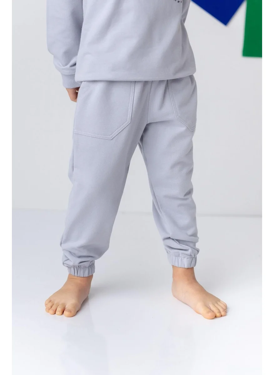 زيلاند Unisex Kids Elastic Plain Jogger Sweatpants