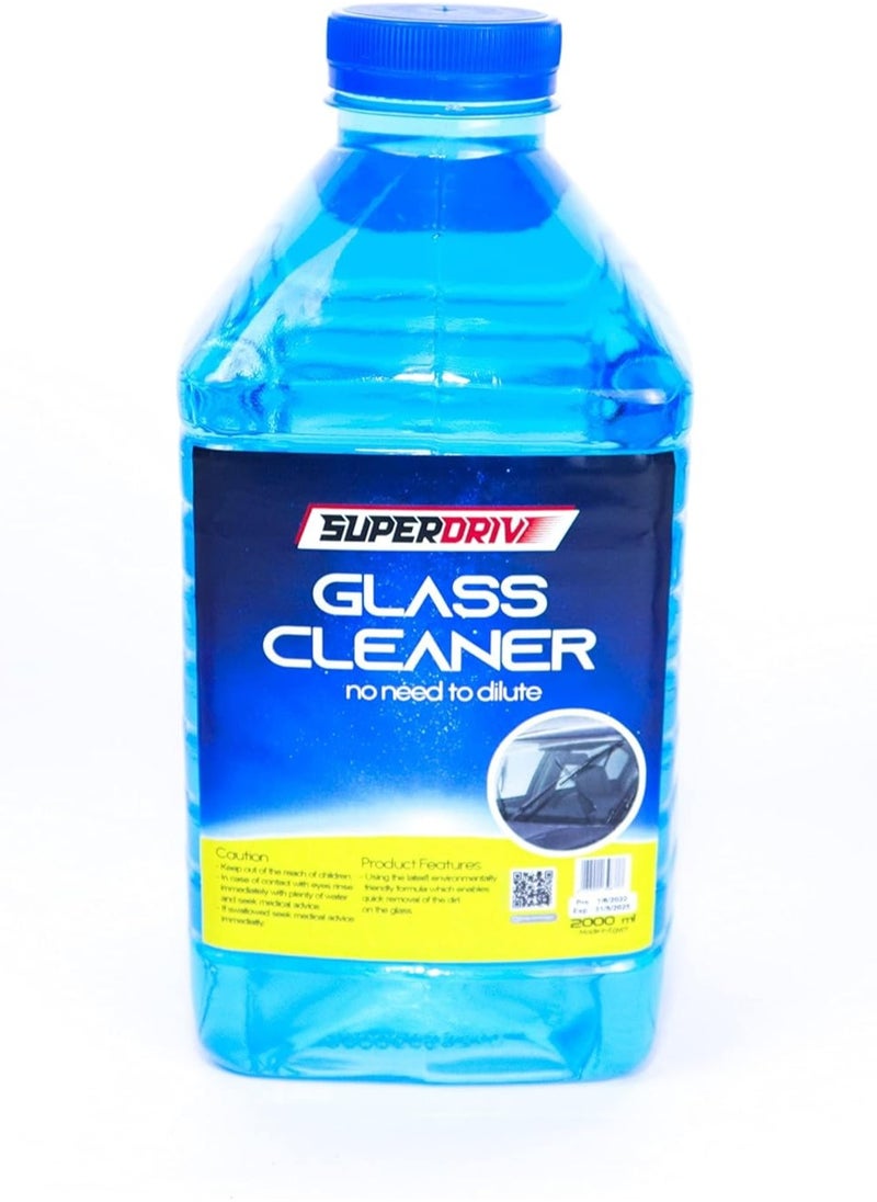 Generic Super drive Water For Glass Wipers 2 Liter  - Image 1