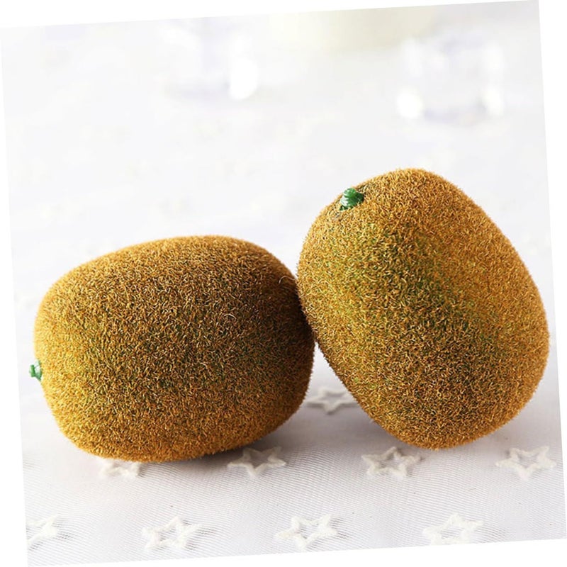 2 Packs Simulated Kiwifruit Models Faux Kiwifruit Photo Props For Unique Photography Teaching Tool Kindergarten - Image 5