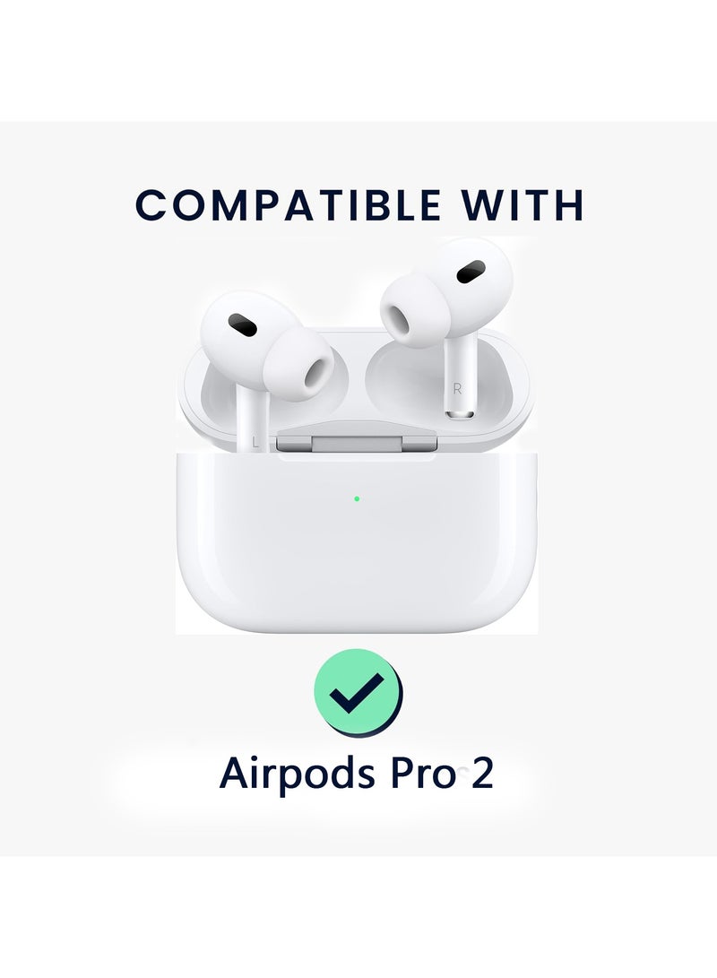 Aramid pattern Earphones Compatible with Airpods Pro2/Airpods Pro Headphones Cover - Black - Image 2
