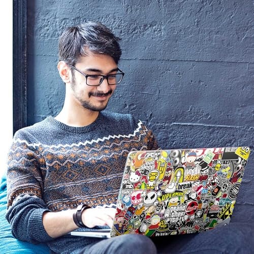 Inkykart DSGN 98 Full Body Laptop Skin Bubble-Free| Laminated| Removable| HD Quality Sticker for Laptops Upto 15.6 Inches Compatible with Hp/Dell/Acer/Lenovo/Asus etc. - Image 5