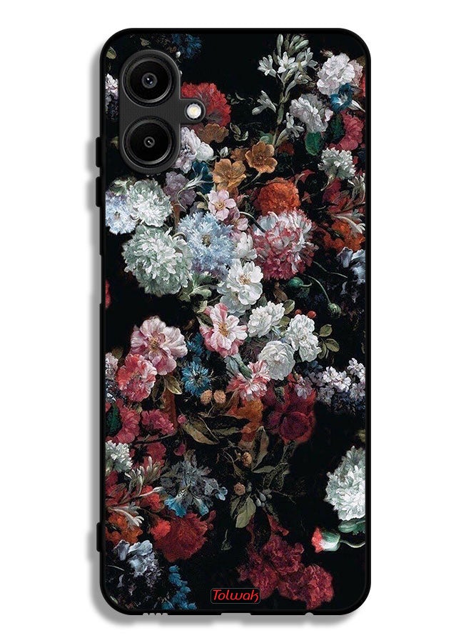 Tolwak Samsung Galaxy M06 5G Protective Case Cover Vintage Roses - Image 1