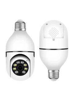 1080P 360°Rotate Auto Tracking Panoramic Camera Light Bulb Night VisionWireless for WiFi PTZ IP Cam Remote Viewing Security