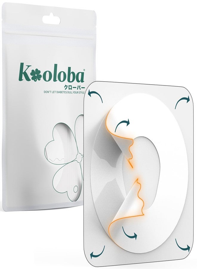Kooloba Dexcom G7 Overpatches Waterproof,Transparent Adhesive Patches for Dexcom G7 & Stelo,Pre-Cut Backing Easy Peel - Image 1
