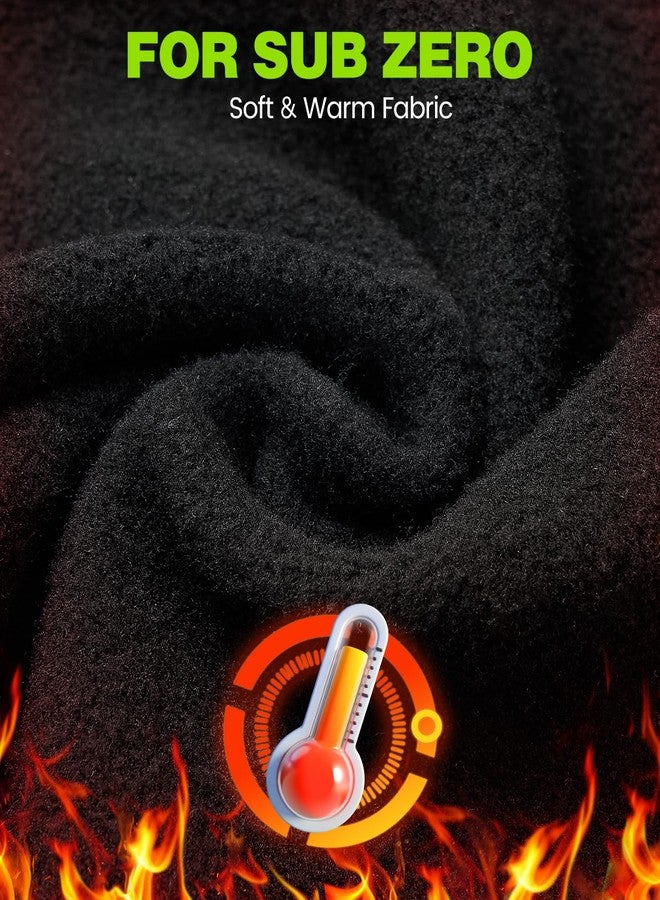 JOEYOUNG قناع وجه شتوي قابل للتنفس، قناع تزلج بتصميم متحرك مناسب للتزلج على الجليد في الطقس البارد، للرجال والنساء العاملين - Image 4