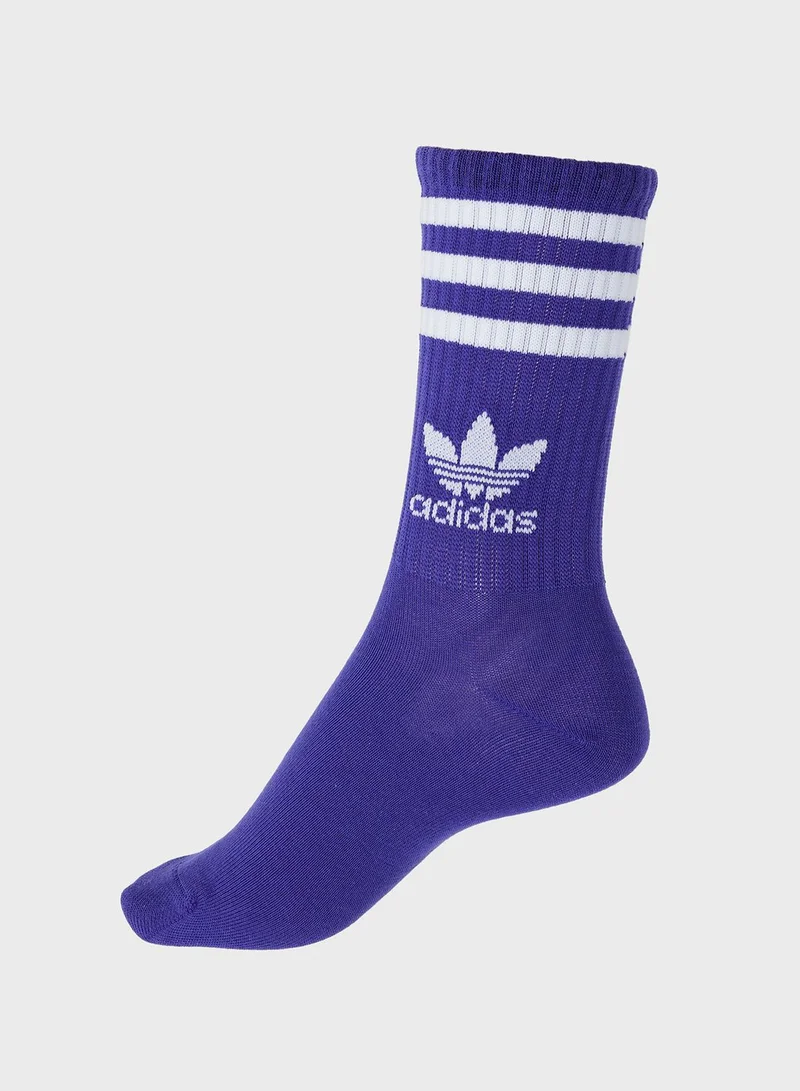 adidas Originals 3 Stripes Crew Socks