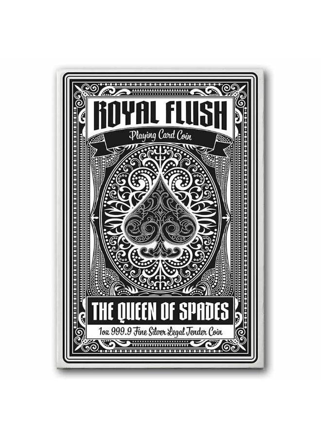 PAMP Suisse Queen of Spades Silver 1 oz Bar - Image 5