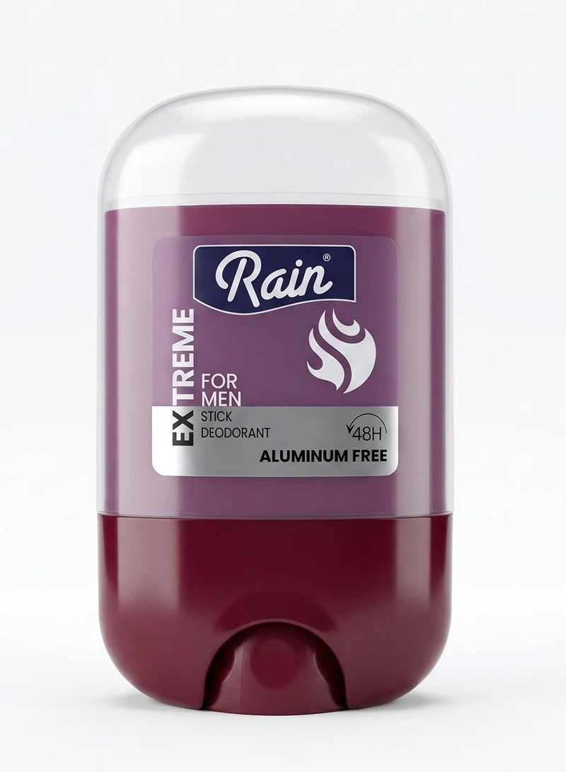 Rain Stick Deodorant Extreme For Men 48H Aluminum Free 50ML