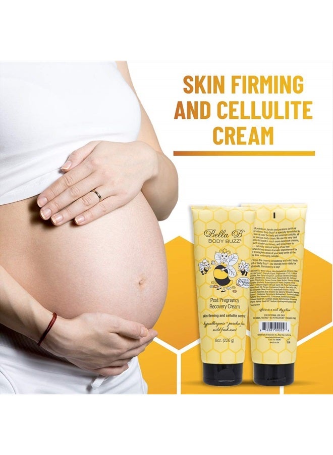 Bella B Bundle: Silk & Honey Body Cream 8oz and Body Buzz Post Pregnancy Recovery Cream 8oz and Tummy to Toes Leg & Foot Cream 6oz - Image 4