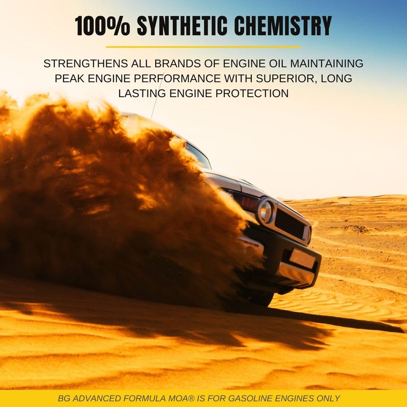 Smilyeez قائمة Smilyeez لإضافة زيت المحرك BG Advanced Formula MOA - مكمل زيت المحرك PN 115 (1 علبة) - مع مفك جيب - Image 5