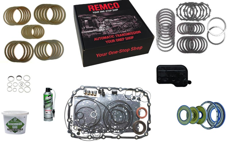 6L80E 6L90E Transmission Rebuild Kit Deluxe Master Set for GM 2006Up  Includes Friction  Steel Clutches Pistons Gaskets Filter