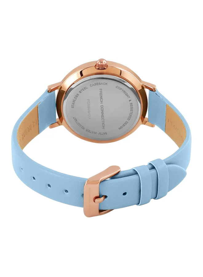 French Connection French Connection Women's Analog Watch Blue Strap-FCN00012A