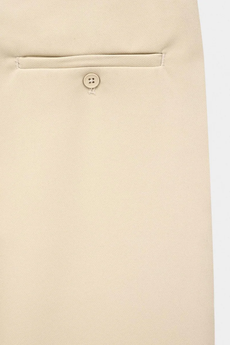 Giesto Beige Natural GIESTO Men's Suit Pants for Men | Best Price UAE