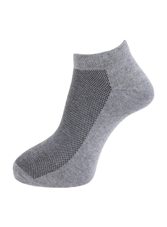 Dollar Men Ankle Socks Low Cut Thin Sock Lightweight Assorted Color Soft Sock 3 Pairs - Image 3