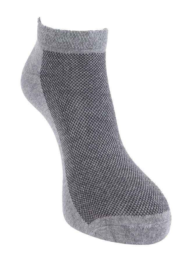 Dollar Men Ankle Socks Low Cut Thin Sock Lightweight Assorted Color Soft Sock 3 Pairs - Image 2