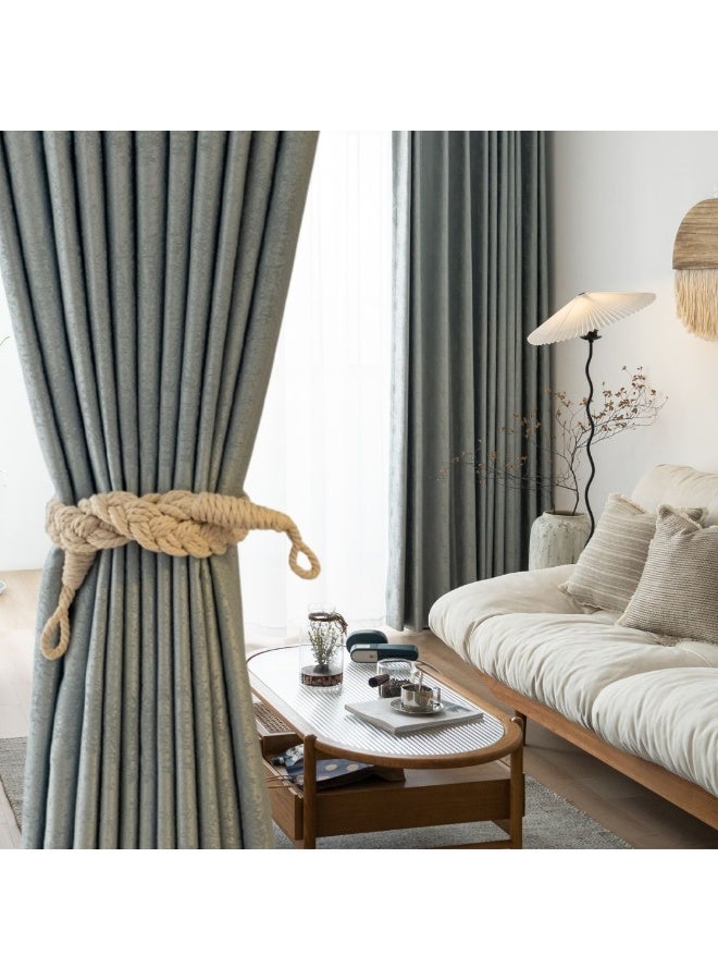 QBAID Curtains Blackout 2 panels for Bedroom - Image 1