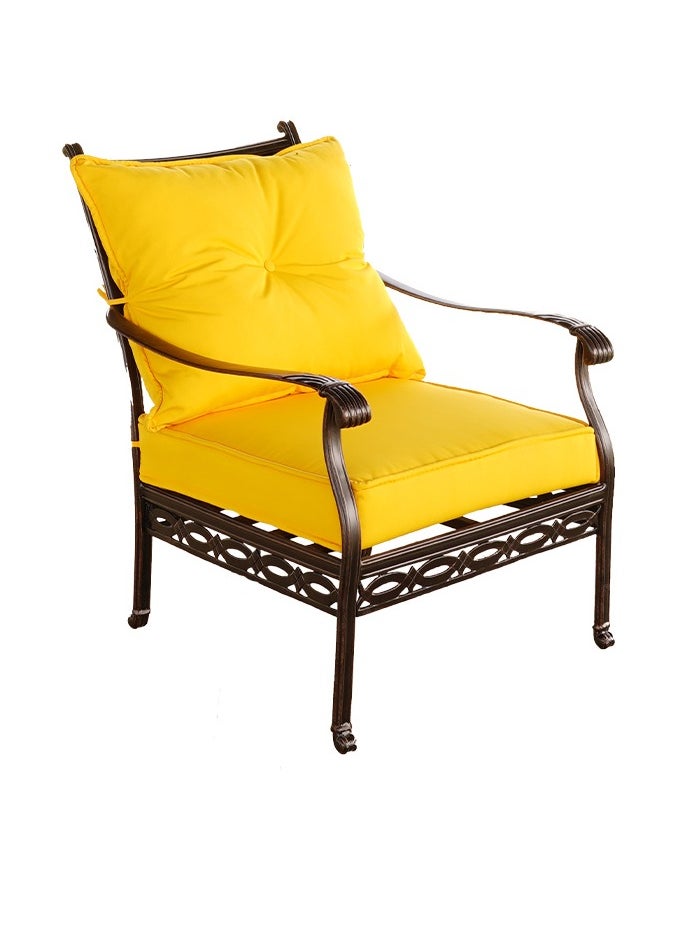 Schondor Furniture Philadelphia | Single Sofa | Outdoor Furniture | Made in Aluminum Cast | Perfect for Any Outdoor Space | Patio | Garden | Balcony | Backyard  - Image 1