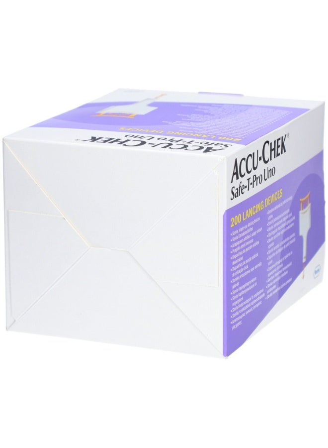 ACCU-CHEK Safe-T-Pro Uno Lancets - Image 2