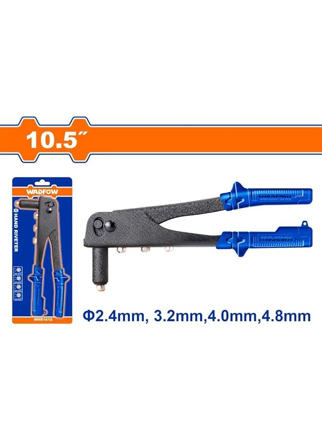 وادفو برشام يدوي Whr1610، مقاس 10.5 بوصة، أزرق/أسود - Image 2