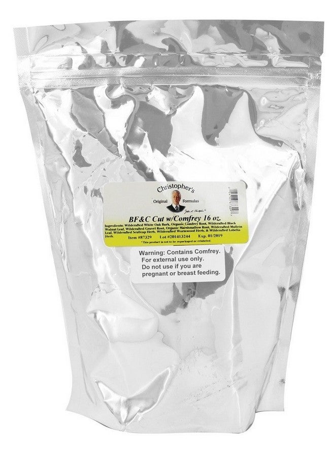 Christopher's Original Formulas تركيبات كريستوفر الأصلية BF&C مقطعة مع الكمفري، 16 أونصة - دعم عشبي للعظام واللحم والغضاريف - Image 1
