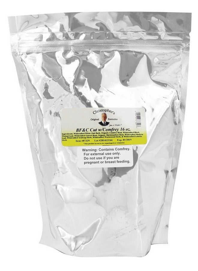 Christopher's Original Formulas تركيبات كريستوفر الأصلية BF&C مقطعة مع الكمفري، 16 أونصة - دعم عشبي للعظام واللحم والغضاريف - Image 2