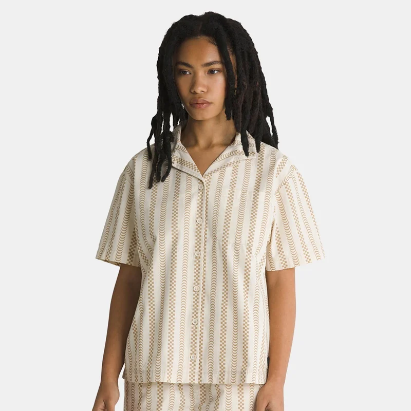 VANS Women's Spitfire Wheels Woven Shirt