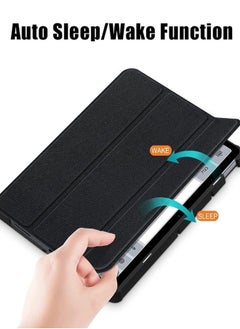 Xoopla [1+2] Case for Xiaomi Redmi Pad 10.61 inch , With 2pcs Tempered Glass Screen Protector,Tri fold Slim Lightweight Hard Shell Smart Protective Cover with Multi-Angle Stand Cover for Redmi Pad 10.61 2022  - Image 3