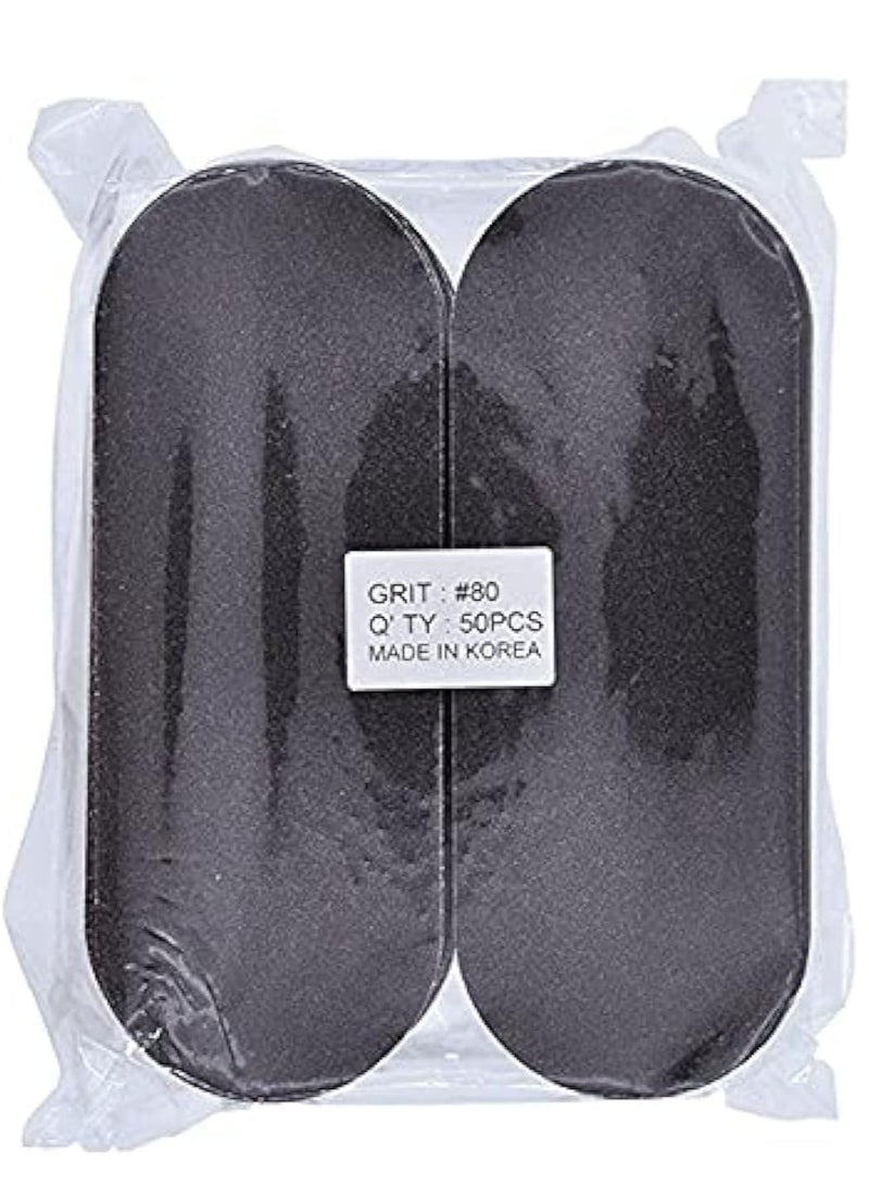 جلوبال ستار ملصق فوت فايل كوري للاستعمال مرة واحدة، رقم 80، 50 قطعة في كل عبوة - Image 1