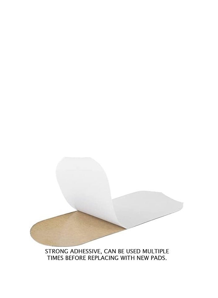 جلوبال ستار ملصق فوت فايل كوري للاستعمال مرة واحدة، رقم 80، 50 قطعة في كل عبوة - Image 2