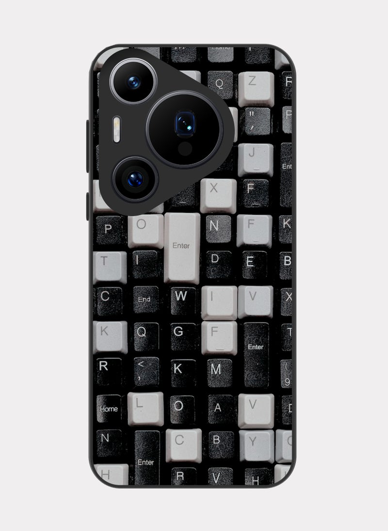 PXLAAT Huawei Pura 70 Pro case cover Keyboard Pattern - Image 1