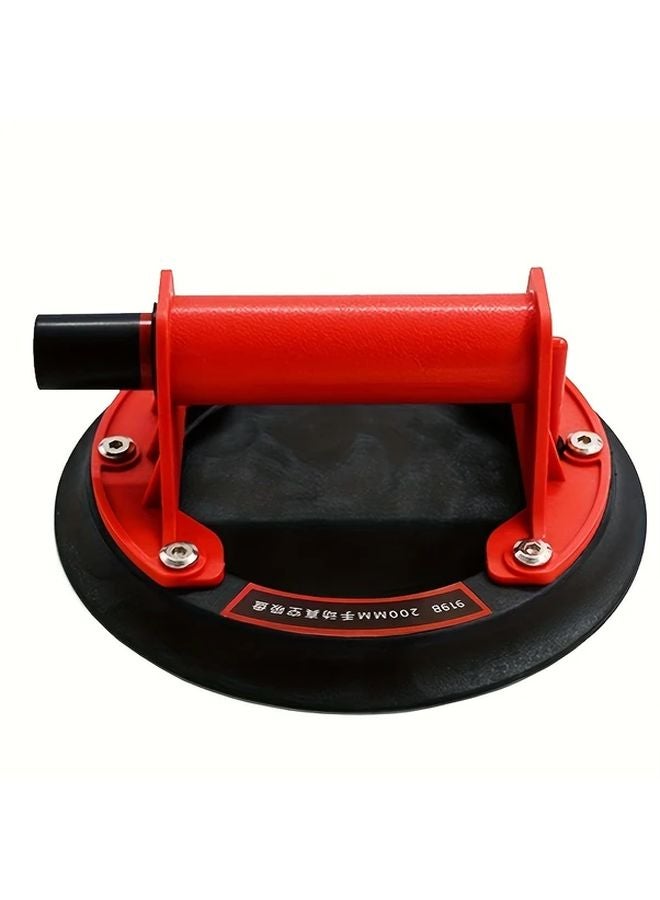 Red Heavy Duty Vacuum Suction Cup Lifter 2pcs For Glass Tile Granite Car Windshield - Image 5