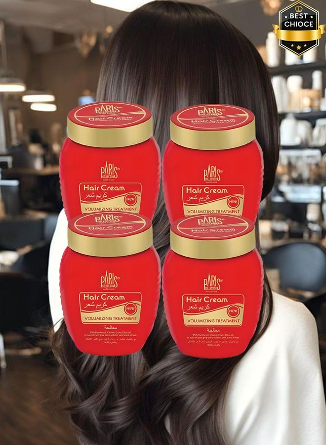 Paris Collection 4 Pieces Volumizing Treatment Hair Cream Paris Red 475ml - Image 1