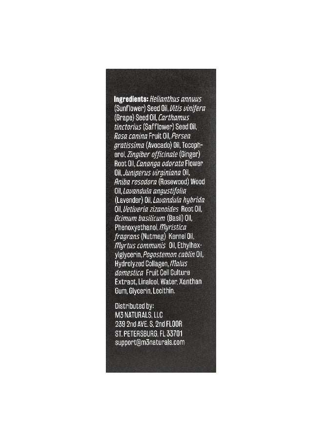 M3 Naturals M3 Naturals, Ylang Ylang + Ginger Massage Oil, 8 fl oz (240 ml)  - Image 3