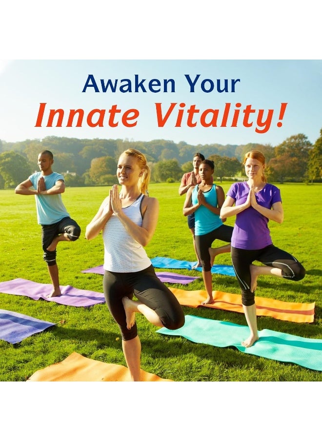 Innate Vitality - Innate Vitality 3-in-1 Probiotics 120 Billion CFUs 34 Strains with Organic Prebiotics & Digestive Enzymes - 30 Vegan Caps - Image 1