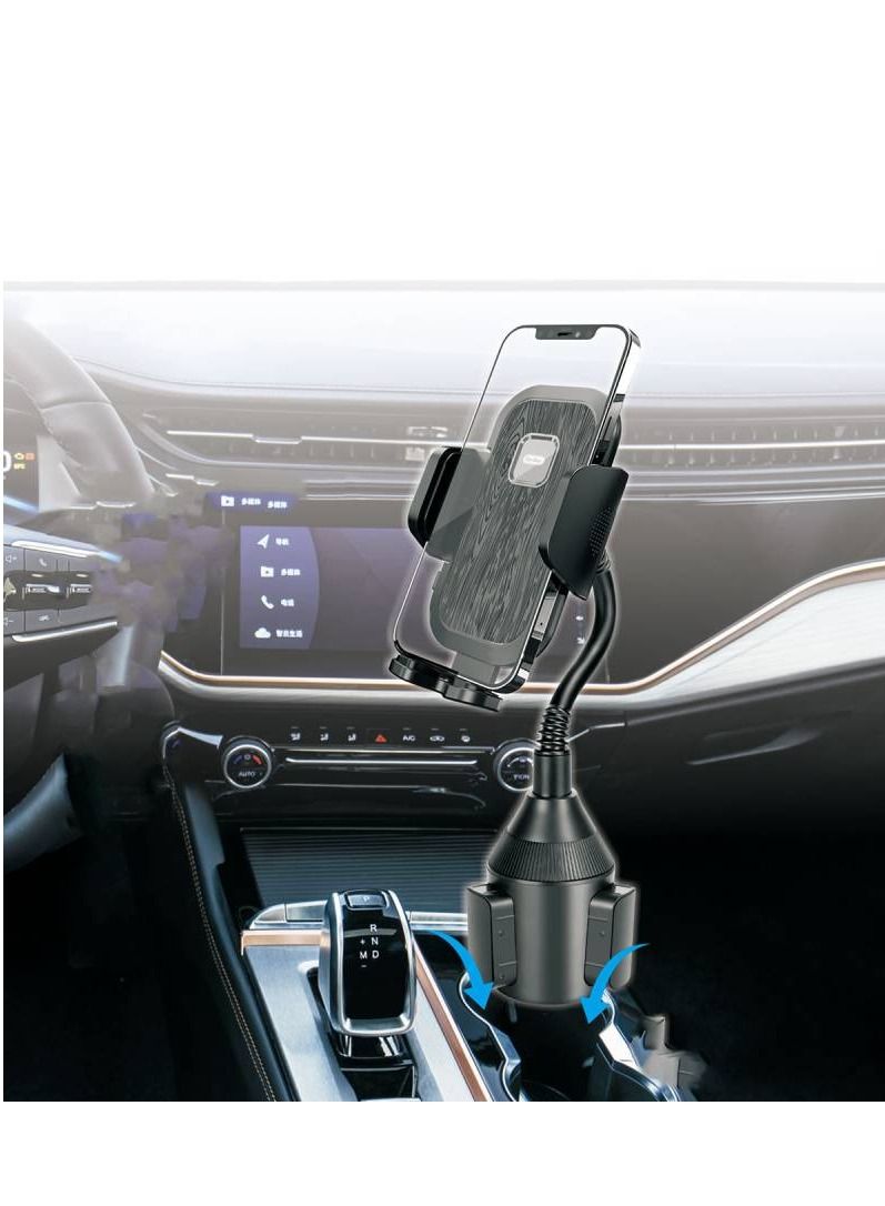 GO-DES Go Des GD-HD766 Car Cup Holder Strong Grip Rotatable Head 360 Degree - Image 3