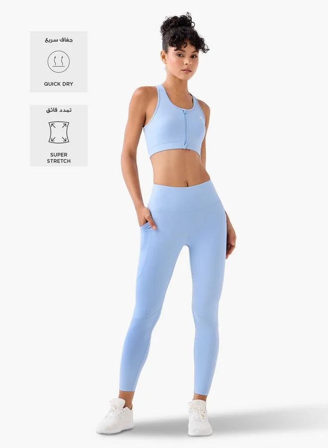 Kappa PURPLE Kappa Women 2 Way Stretch Sports Bra for Women | Best Price UAE