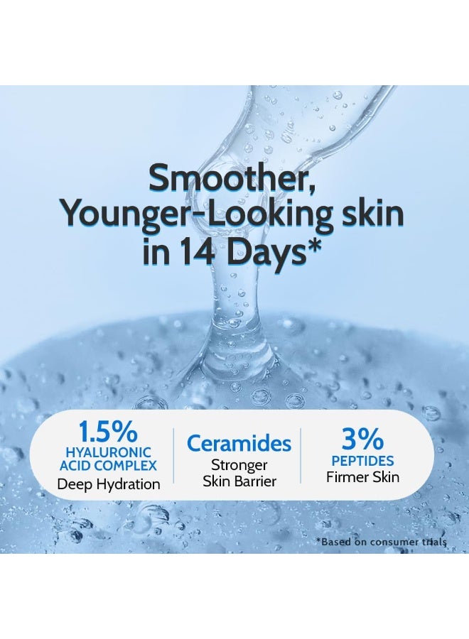 Chemist At Play Hyaluronic Acid Face Serum | With 1.5% Hyaluronic Acid Complex, 3% Peptides & Ceramides | Intensely Hydrates | Restores Firm & Plump Skin | Strengthen Skin Barrier | 10ml - Image 4