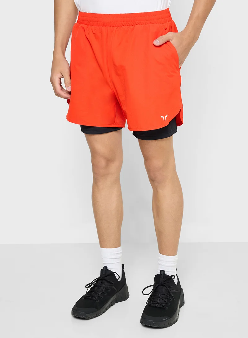 SQUATWOLF Tdry™ 2-In-1 5" Shorts