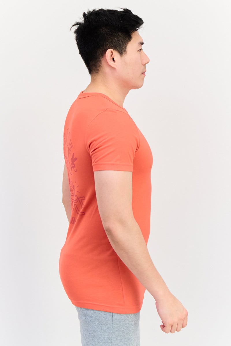 PUMA Men Slim Fit Short Sleeves Outdoor T-Shirt, Red - Image 4