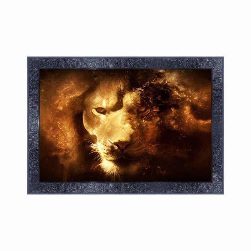 pnf Poster And Frames Tiger Wall Painting With Acrylic Sheet | For Living Room, Bedroom | Home Decoration Item | Best Gifting Option (10 * 14inch,Multicolour,Synthetic) 19689 - Image 5