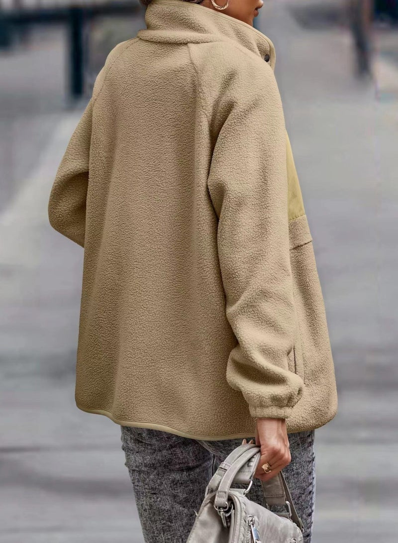 Loquat Women's New Winter Polar Fleece Fleece Jacket - Image 3