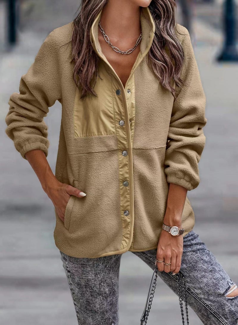 Loquat Women's New Winter Polar Fleece Fleece Jacket - Image 4