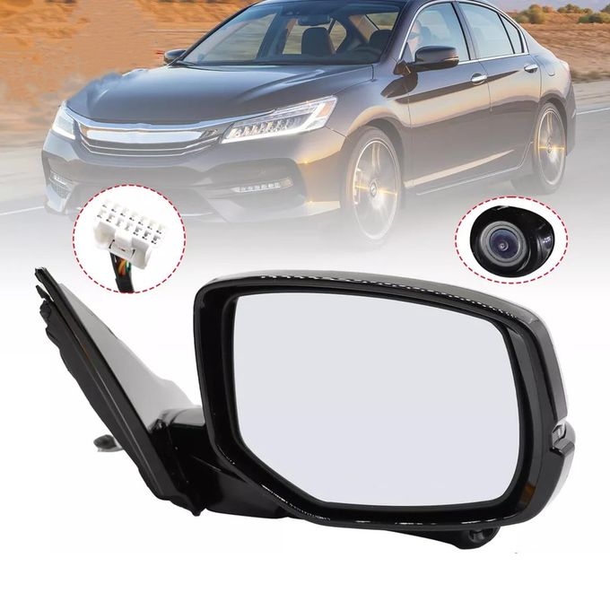 skkyoro Right Passenger Side Mirror For Honda Accord 20132015 with Power Glass Heated turn signals and Camera Replace 76200T2GA42ZC 12Pins