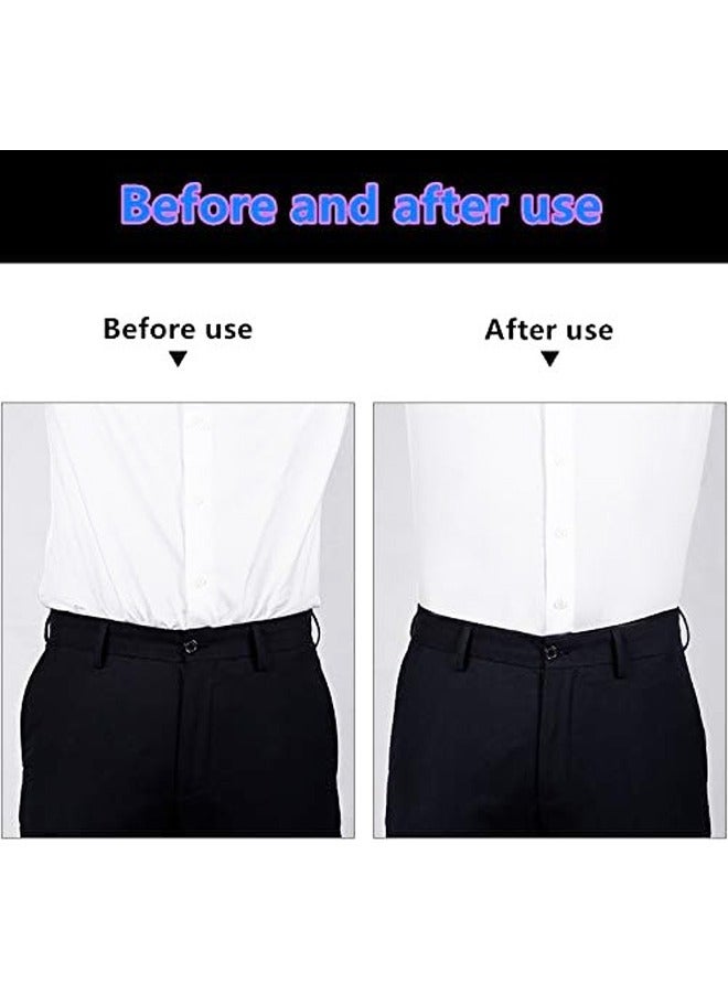 2 Pcs Shirt Stay Belts Keep Shirts Tucked in Non Slip Elastic Holder for Neat Look - Image 3
